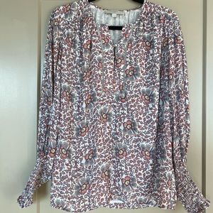 Loft Patterned Blouse